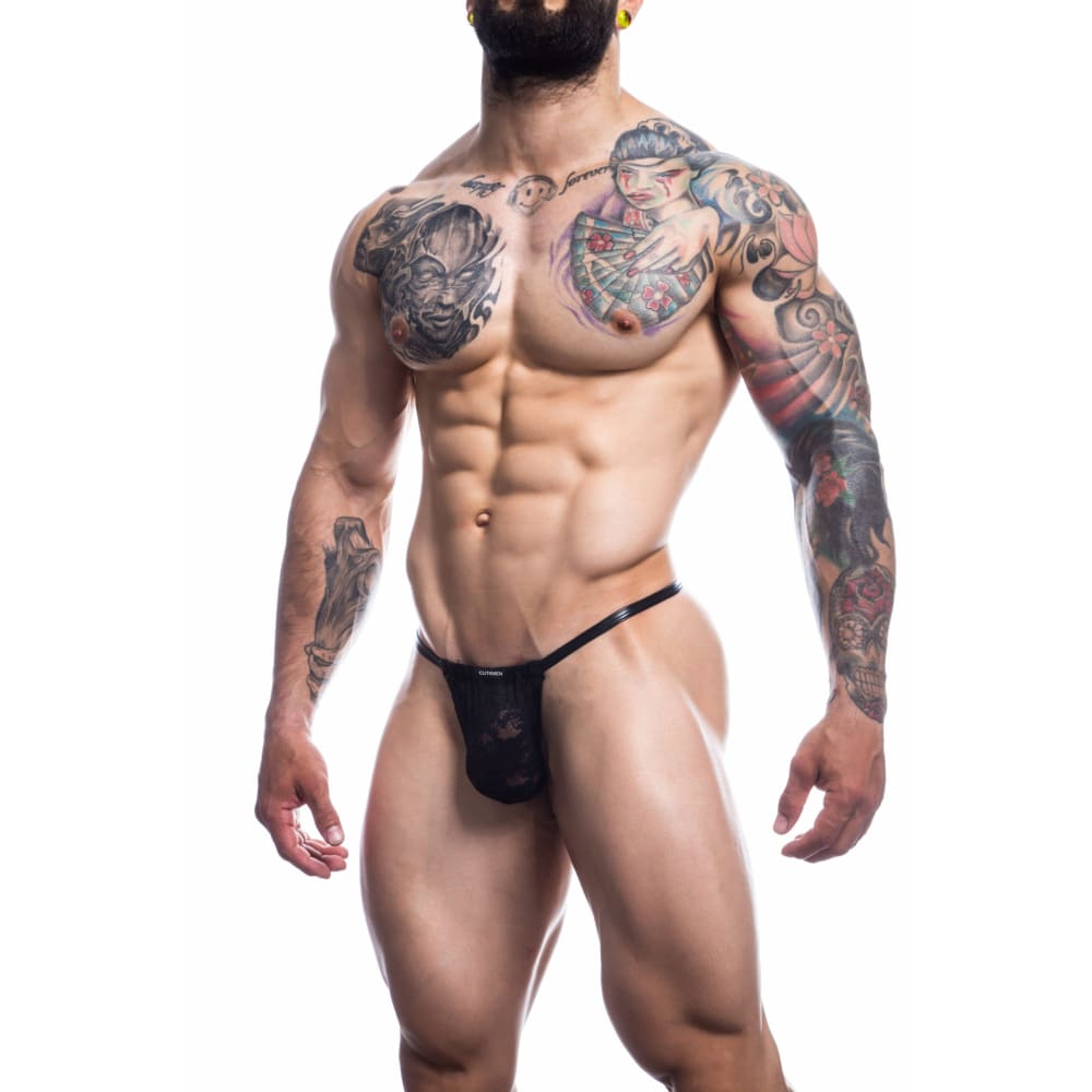 C4m L4ce G-string Black Large/extra Large - Save 25% - Sale