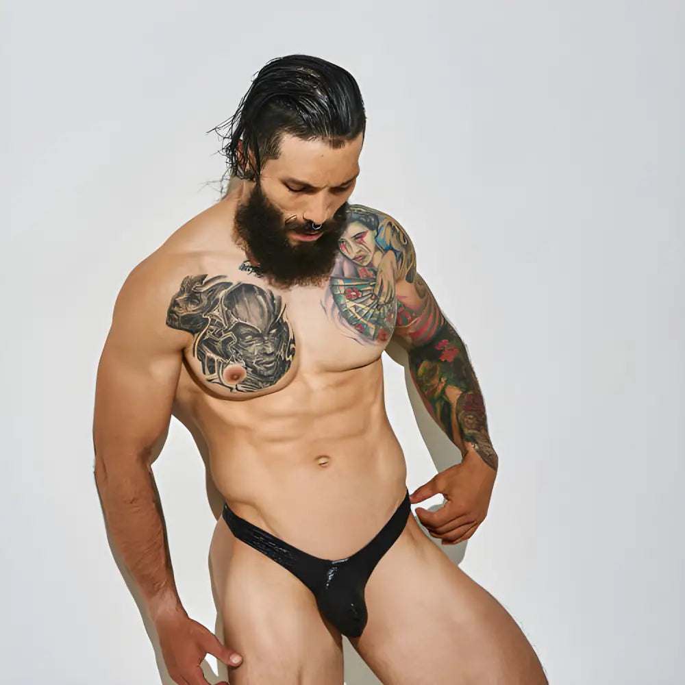 C4m Pouch Enhancing Thong Leopard Small - Men’s Sexy Underwear - Save 15% - C4m - Fast Shipping - Sale United Kingdom Stoke-on-trent