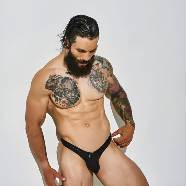 C4m Pouch Enhancing Thong Leopard Small - Men’s Sexy Underwear - Save 15% - C4m - Fast Shipping - Sale United Kingdom Stoke-on-trent