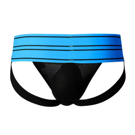 C4m Rugby Jockstrap Electric Blue Large - Men’s Sexy Underwear - Save 15% - C4m - Fast Shipping - Sale United Kingdom Stoke-on-trent