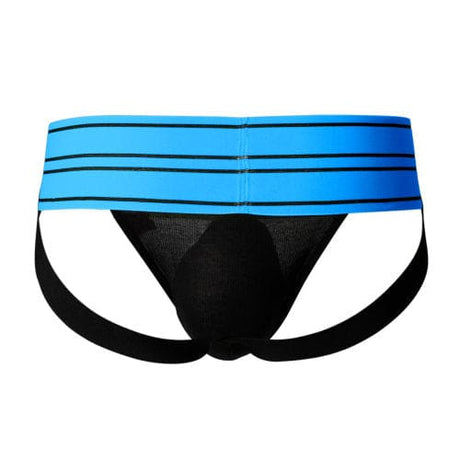 C4m Rugby Jockstrap Electric Blue Medium - Men’s Sexy Underwear - Save 25% - Sale