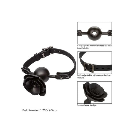 Calexotics Forbidden Removable Rose Gag - Save 30% - Calexotics - Fast Shipping - Sale United Kingdom Stoke-on-trent