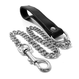 Chain and Leather Fetish Leash