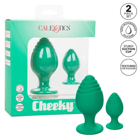 Cheeky Butt Plug Duo Green - Save 30% - Fast Shipping - Sale United Kingdom Stoke-on-trent
