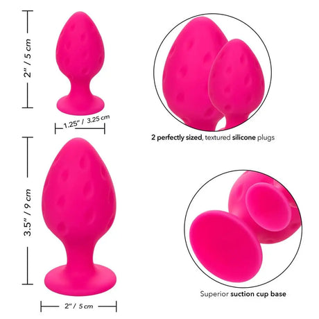 Cheeky Butt Plug Duo Pink - Save 25% - Fast Shipping - Sale United Kingdom Stoke-on-trent