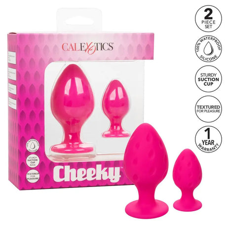 Cheeky Butt Plug Duo Pink - Save 25% - Fast Shipping - Sale United Kingdom Stoke-on-trent
