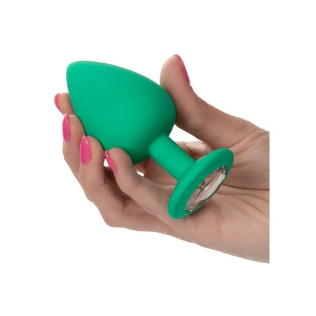 Cheeky Gems Butt Plugs 3 Piece Set Green - Save 30% - Fast Shipping - Anal Dildos United Kingdom Stoke-on-trent