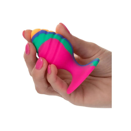 Cheeky Medium Swirl Tie Dye Butt Plug - Save 20% - Fast Shipping - Sale United Kingdom Stoke-on-trent