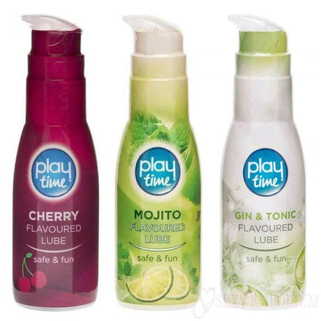 Cherry - Mojito - Gin & Tonic Flavoured Lubricant Pack