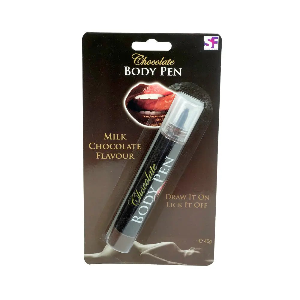 Chocolate Body Pen - Fun and Games - Save 15% - Fast Shipping - Sale United Kingdom Stoke-on-trent