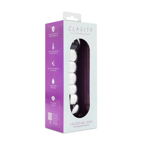 Clarity - Glass Dildo - Celestial Orb - Save 15% - Fast Shipping - Dildos United Kingdom Stoke-on-trent