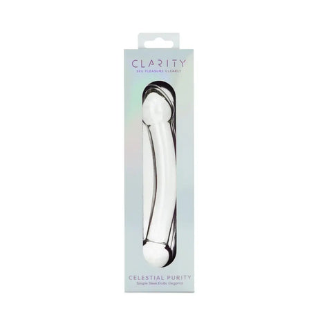 Clarity - Glass Dildo - Celestial Purity - Save 15% - Fast Shipping - Dildos United Kingdom Stoke-on-trent