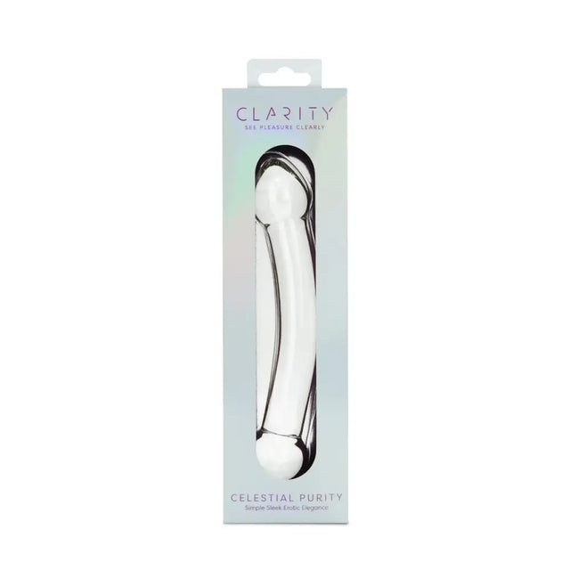 Clarity - Glass Dildo - Celestial Purity - Save 15% - Fast Shipping - Dildos United Kingdom Stoke-on-trent