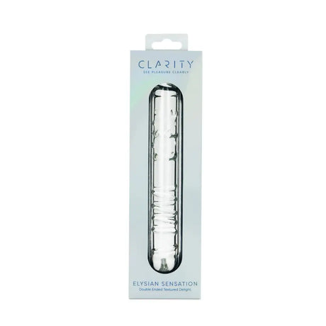 Clarity - Glass Dildo - Elysian Sensation - Save 15% - Fast Shipping - Dildos United Kingdom Stoke-on-trent