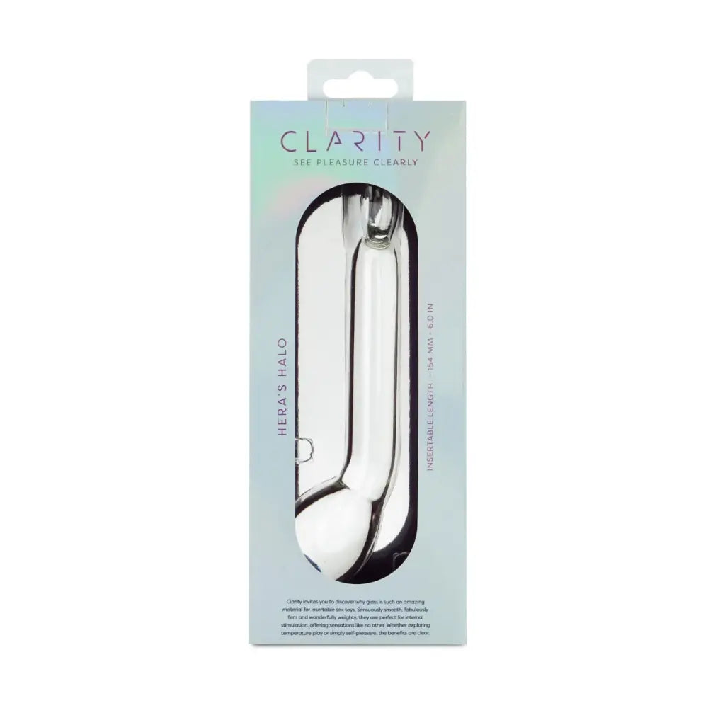 Clarity - Glass Dildo - Hera’s Halo - Save 15% - Fast Shipping - United Kingdom Stoke-on-trent