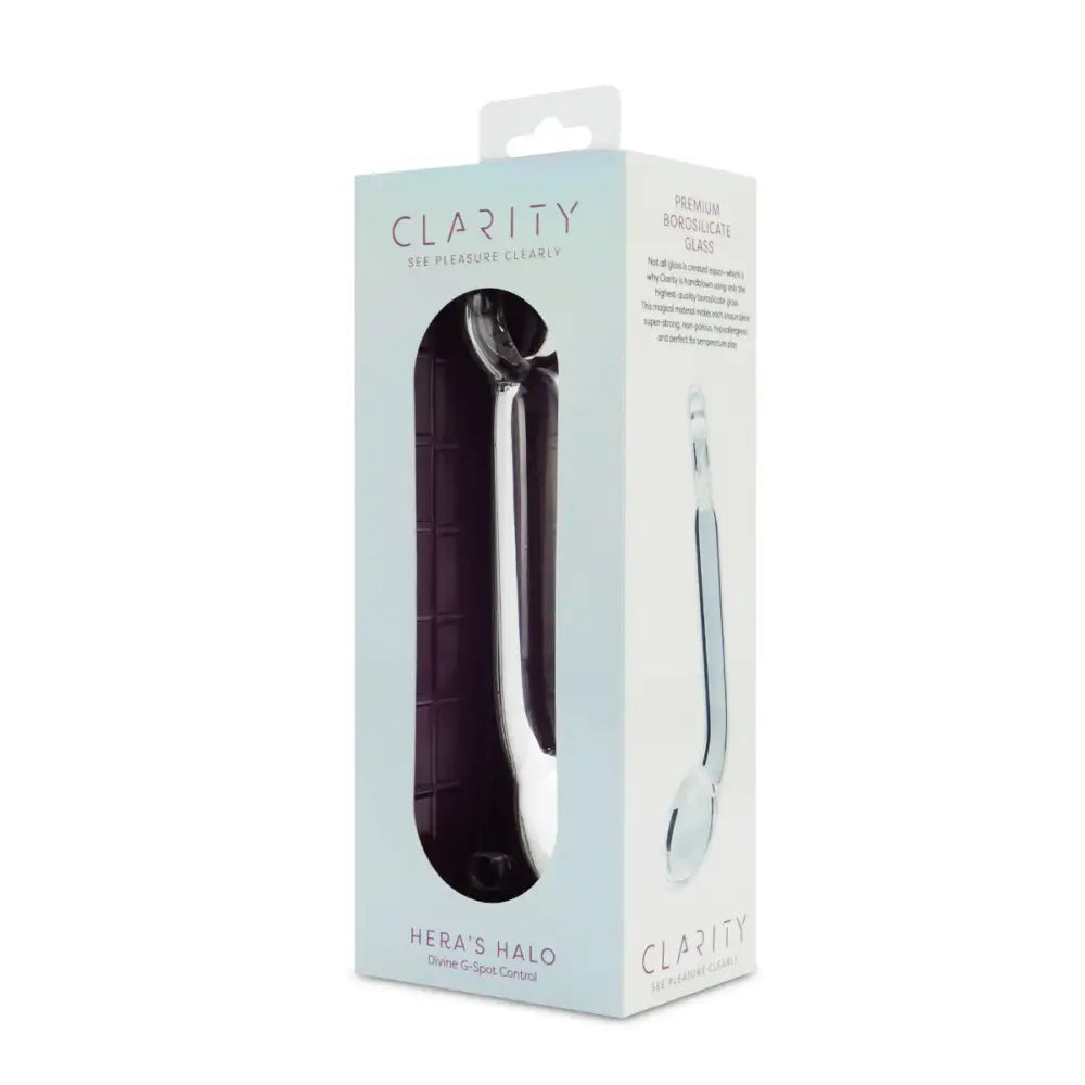 Clarity - Glass Dildo - Hera’s Halo - Save 15% - Fast Shipping - United Kingdom Stoke-on-trent