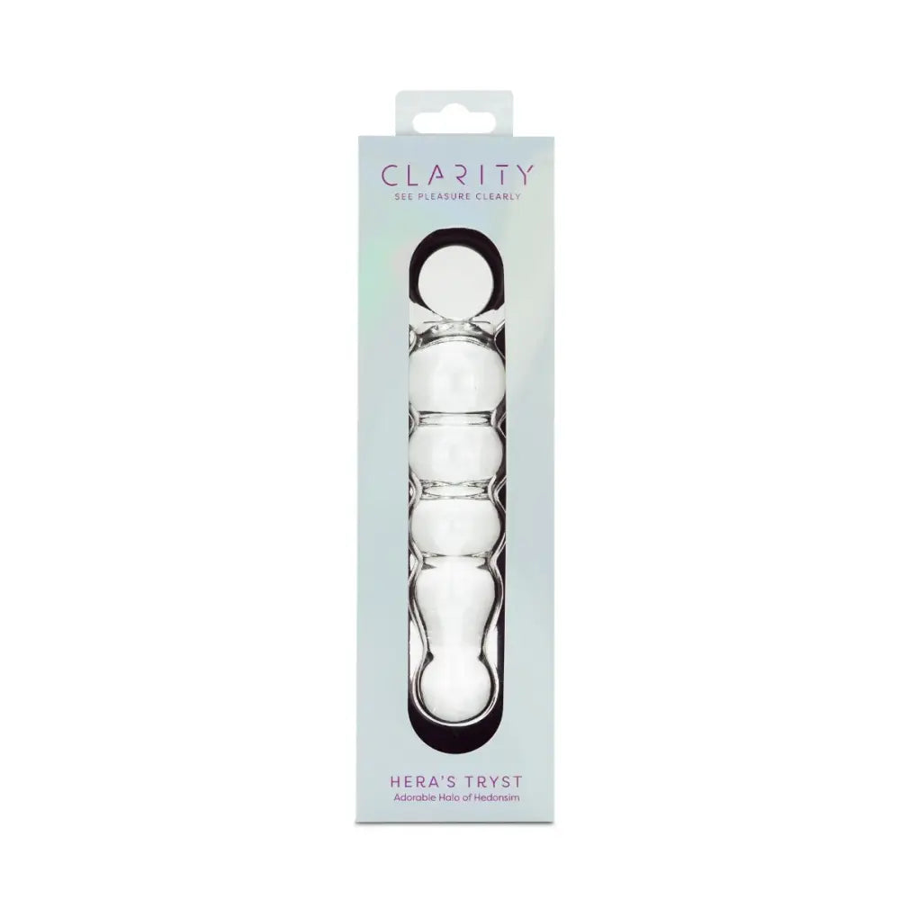 Clarity - Glass Dildo - Hera’s Tryst - Save 10% - Fast Shipping - United Kingdom Stoke-on-trent