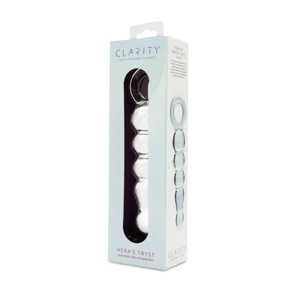 Clarity - Glass Dildo - Hera’s Tryst - Save 10% - Fast Shipping - United Kingdom Stoke-on-trent