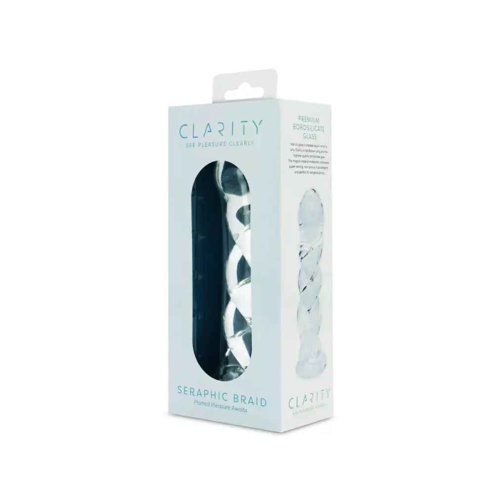 Clarity - Glass Dildo - Seraphic Braid - Save 10% - Fast Shipping - United Kingdom Stoke-on-trent
