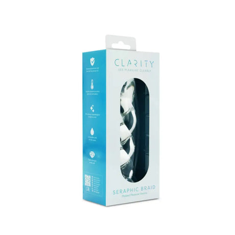 Clarity - Glass Dildo - Seraphic Braid - Save 10% - Fast Shipping - United Kingdom Stoke-on-trent