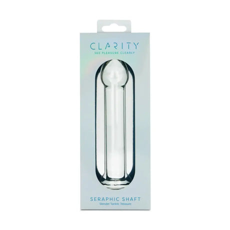 Clarity - Glass Dildo - Seraphic Shaft - Save 15% - Fast Shipping - Dildos United Kingdom Stoke-on-trent