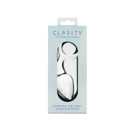Clarity - Glass Dildo - Utopian Delight - Save 10% - Fast Shipping - Anal Dildos United Kingdom Stoke-on-trent