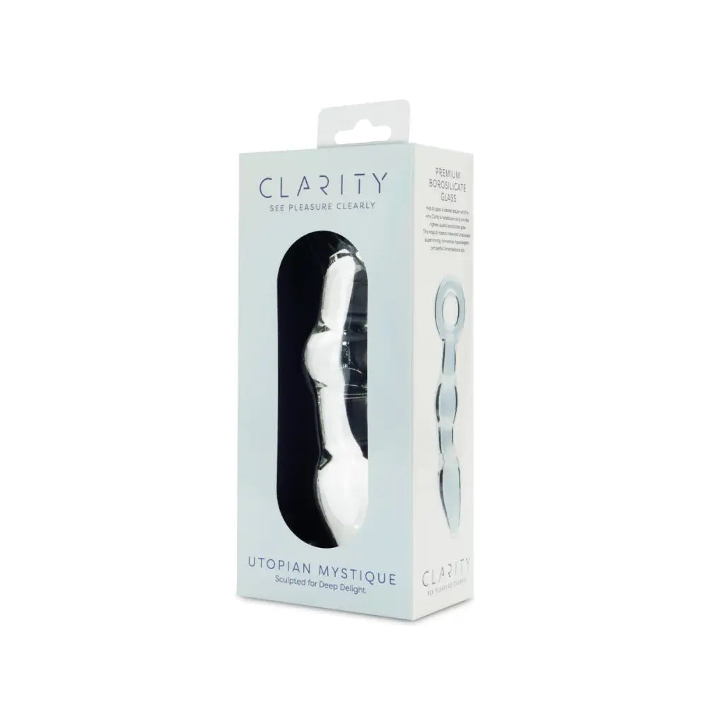 Clarity - Glass Dildo - Utopian Mystique - Save 5% - Fast Shipping - United Kingdom Stoke-on-trent
