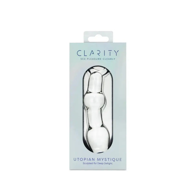 Clarity - Glass Dildo - Utopian Mystique - Save 5% - Fast Shipping - United Kingdom Stoke-on-trent