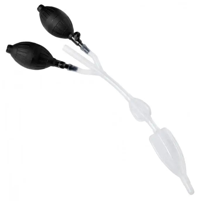 Clean Stream Silicone Inflatable Double Bulb Enema System - Save 30% - Fast - Sale United Kingdom Stoke-on-trent