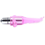 Clear Pink Vibrating Tongue Finger Vibrator - Save 30% - Fast Shipping - Sale United Kingdom Stoke-on-trent