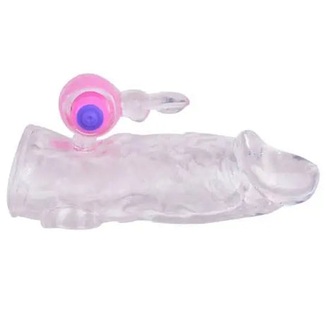 Clear Rabbit Vibrating Penis Extender - Save 30% - Fast Shipping - Sale United Kingdom Stoke-on-trent