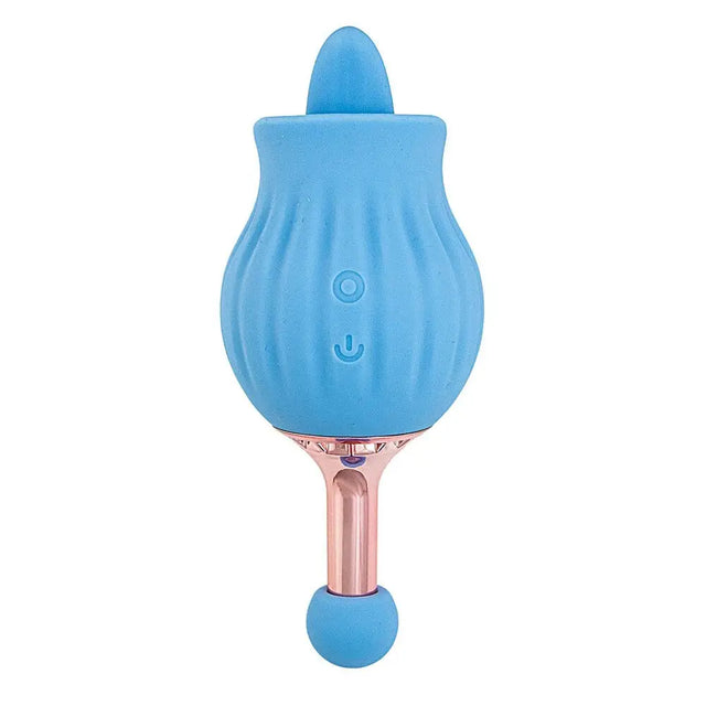 Clittastic Rose Bud Dual Massager Rechargeable - Save 20% - Clittastic - Fast Shipping - Vibrator United Kingdom Stoke-on-trent