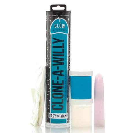 Clone a Willy Glow in the Dark Kit Blue - Sex Toys - Save 30% - a in the - Fast Shipping - Dildo United Kingdom Stoke-on-trent