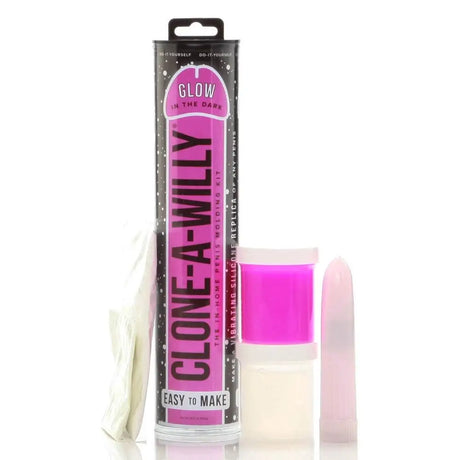 Clone a Willy Glow in the Dark Kit Hot Pink - Sex Toys - Save 30% - a in the - Fast Shipping - Dildo United Kingdom Stoke-on-trent