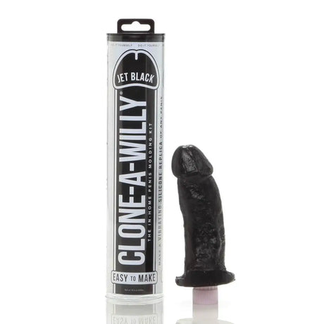 Clone a Willy Jet Black Kit - Sex Toys - Save 25% - a - Fast Shipping - Dildo United Kingdom Stoke-on-trent
