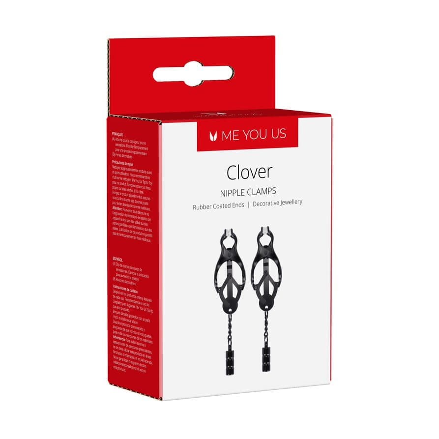 Clover Nipple Clamp Black - Save 20% - Sale