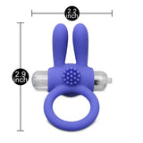 Cock Ring with Rabbit Ears Blue - New Products – Latest Sex Toys & Adult Arrivals United Kingdom Stoke-on-trent