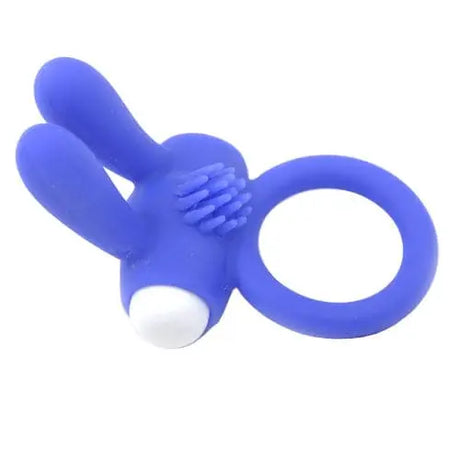 Cockring with Rabbit Ears Blue - Save 30% - with - Fast Shipping - Couples Vibrators United Kingdom Stoke-on-trent