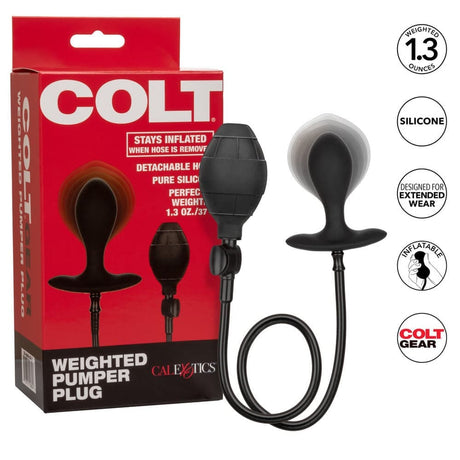 Colt Weighted Plumper Inflatable Butt Plug - Save 30% - Dildo