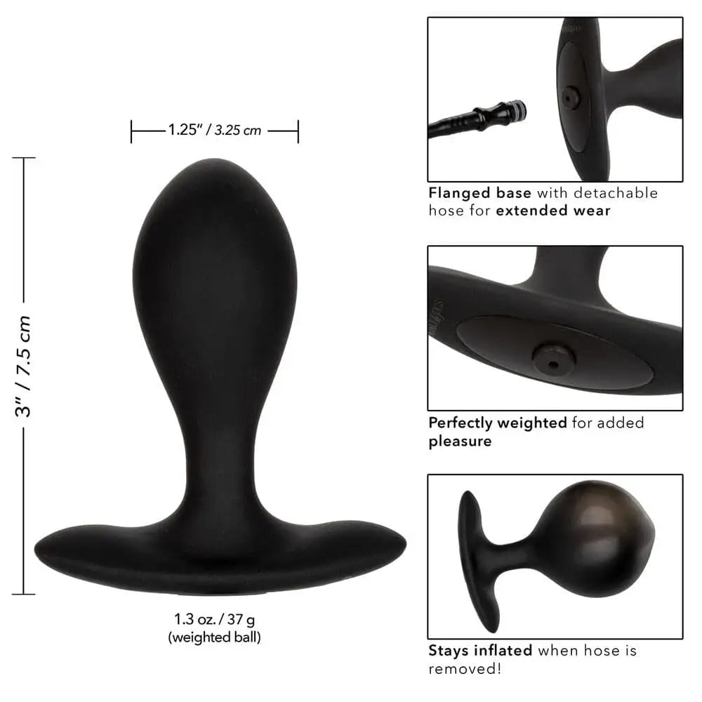 Colt Weighted Plumper Inflatable Butt Plug - Save 30% - Fast Shipping - Dildo United Kingdom Stoke-on-trent