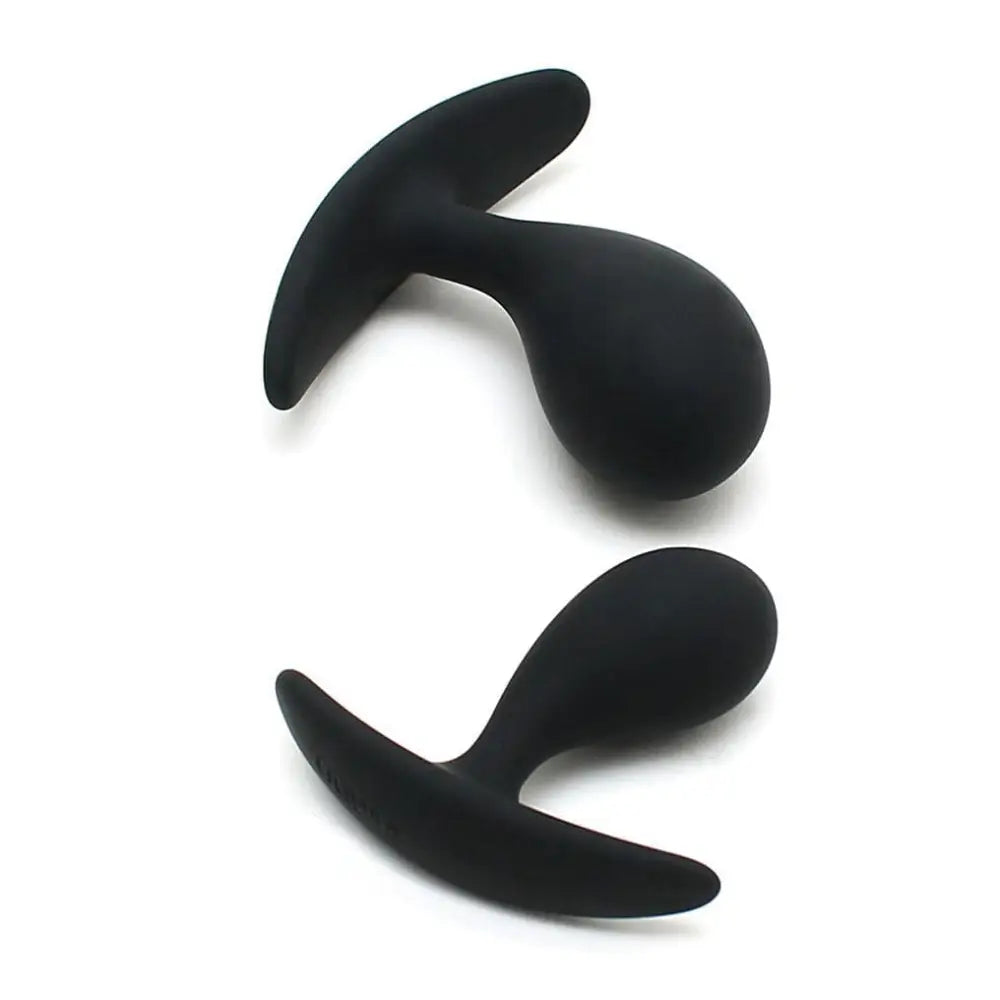 Copenhagen Black Duo Anal Plug Set - Save 30% - Fast Shipping - Sale United Kingdom Stoke-on-trent