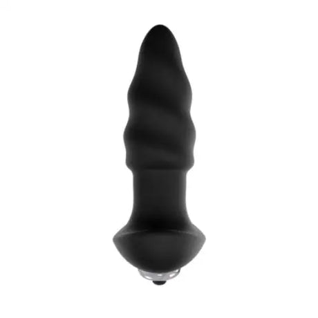 Corkscrew Vibrating Anal Butt Plug Sex Toy Ribbed Tapered Black Honey Play Box - Save 20% - Dildos United Kingdom Stoke-on-trent