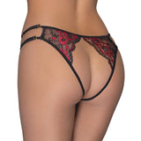 Cottelli Adjustable Lacey Crotchless Brief - Save 25% - Fast Shipping - Sale United Kingdom Stoke-on-trent