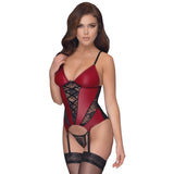 Cottelli Basque and Thong with Lace - Sale