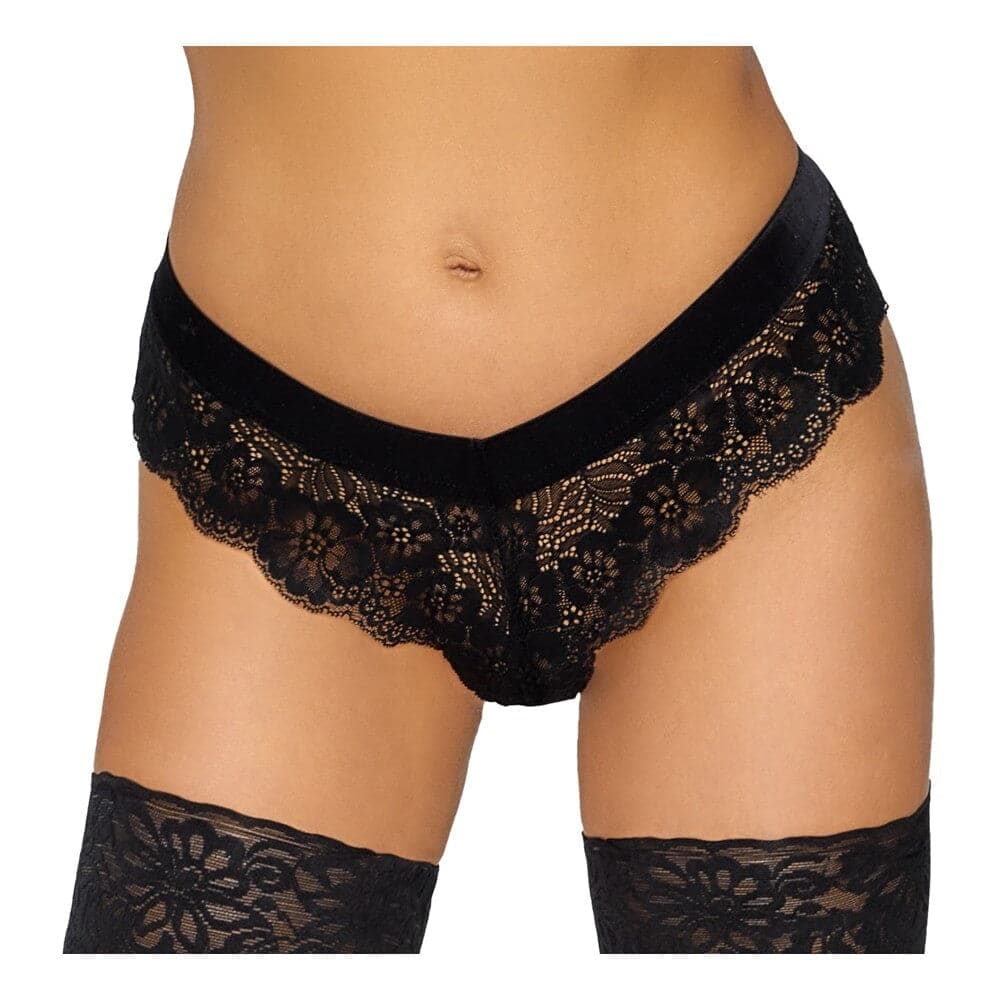 Cottelli Chain Crotch Panties - Sale