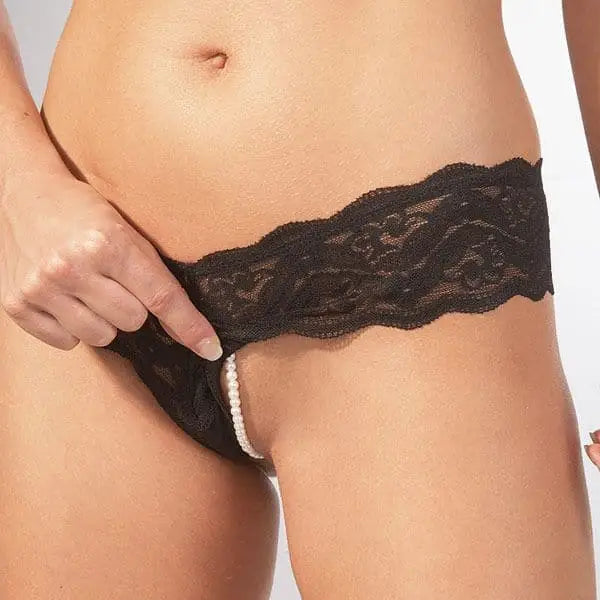 Cottelli Collection Pearl Briefs - Fast Shipping - Sale United Kingdom Stoke-on-trent
