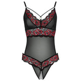Cottelli Crotchless Body with Lace - with - Fast Shipping - Sale United Kingdom Stoke-on-trent