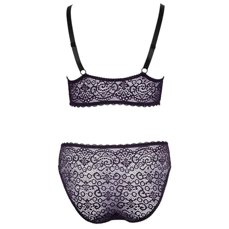 Cottelli Curves Delicate Lace Bralette and Briefs - and - Fast Shipping - Sale United Kingdom Stoke-on-trent