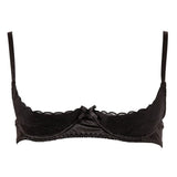 Cottelli Half Cup Bra Black - Sale
