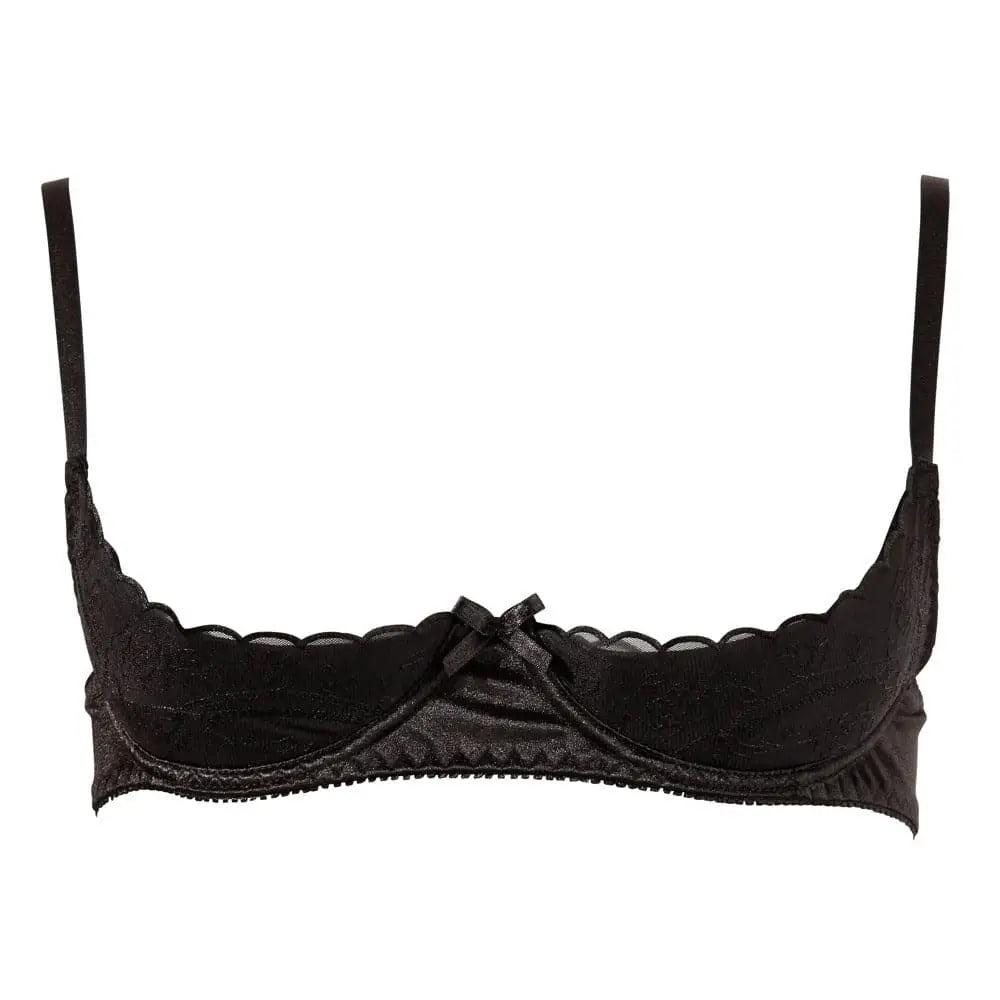 Cottelli Half Cup Bra Black - Fast Shipping - Sale United Kingdom Stoke-on-trent